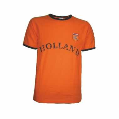 Holland shirt oranje tekst holland