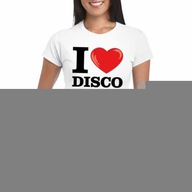 I love disco t shirt wit dames