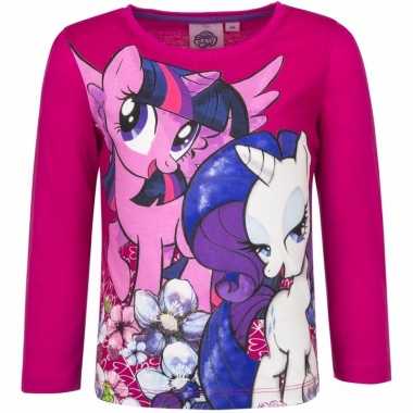 Roze my little pony shirt kinderen