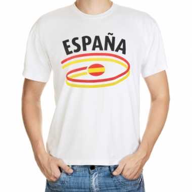 Spanje t shirt vlaggen print