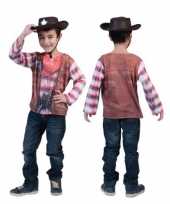 3d cowboy shirt kinderen