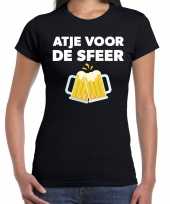 Atje sfeer fun t-shirt zwart dames