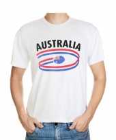 Australie t shirt vlaggen print