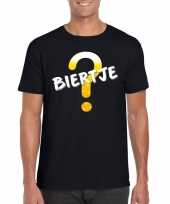 Biertje fun t-shirt zwart heren