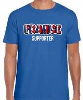 Blauw fan shirt kleding france supporter ek wk heren