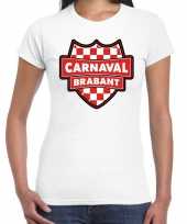 Brabant verkleedshirt carnaval wit dames