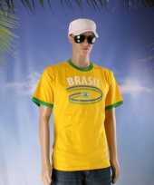 Brazilie thema shirt brasil heren