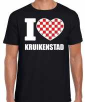 Carnaval i love kruikenstad tilburg t-shirt zwart heren