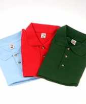 Grote maten poloshirts 4xl 3 pak