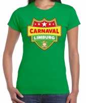 Limburg verkleedshirt carnaval groen dames