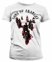 Merchandise sons of anarchy shirt dames wit