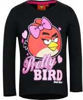 Pretty birds t shirt zwart