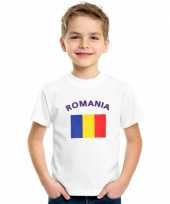 Roemeense vlag t-shirts kinderen
