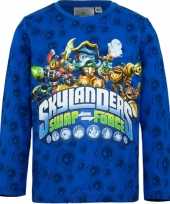 Skylander t shirt blauw