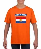 T shirt hollandse vlag oranje kinderen