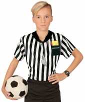 Voetbal scheidsrechter jongens shirt opdruk