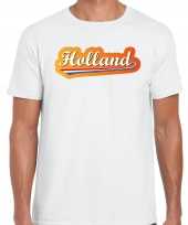 Wit fan shirt kleding holland nederlandse wimpel ek wk heren 10284347