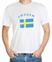 Zweedse vlag t-shirts
