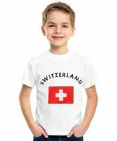 Zwitserse vlag t shirts kinderen
